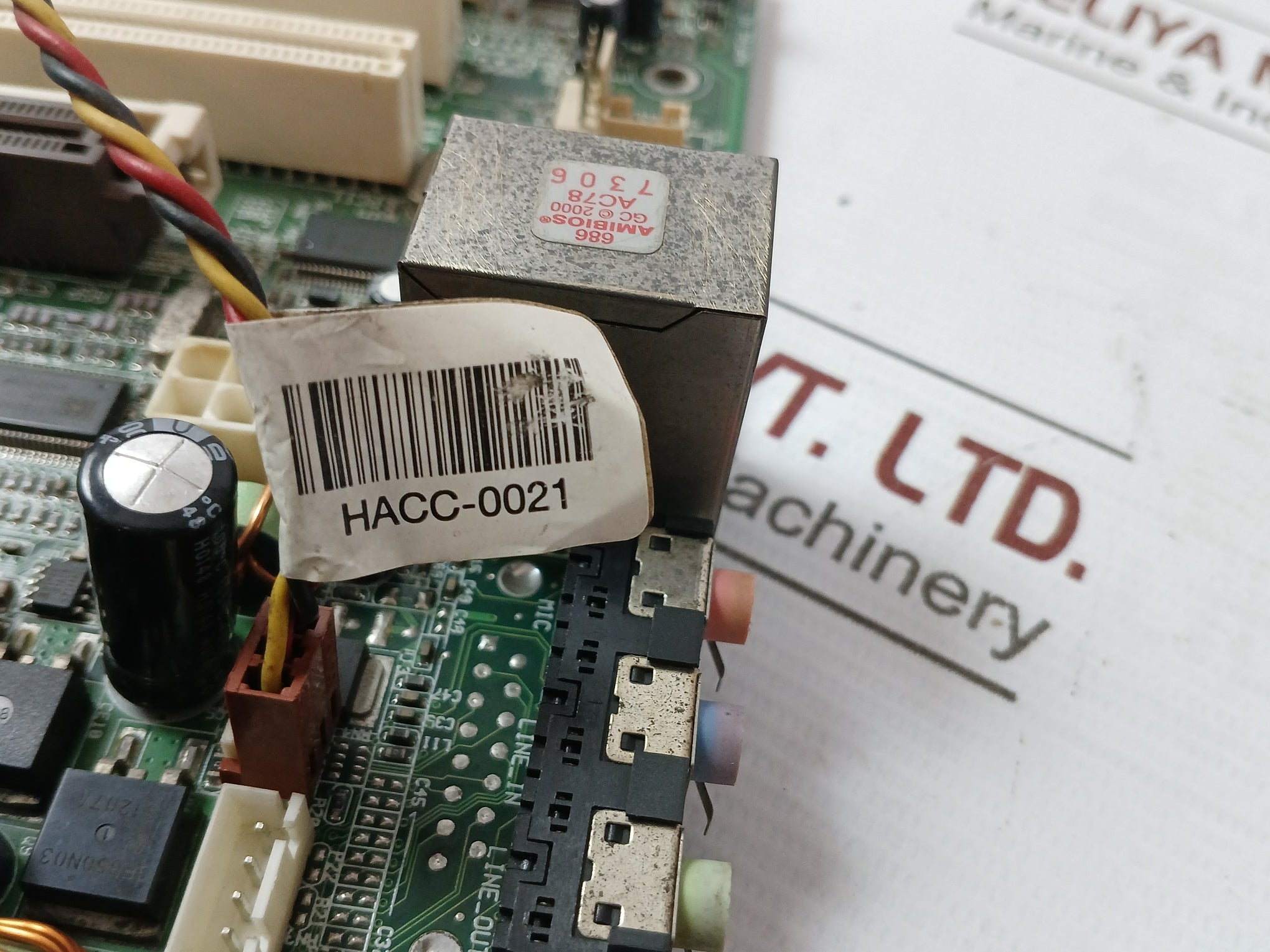 Hp P5750-60001 Motherboard 12V Dc 22Mm163548