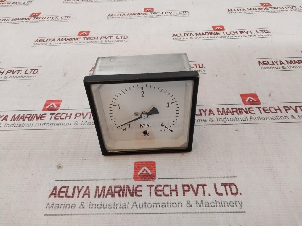 Hub 0 TO 4 MPA Pressure Gauge KL.1,0 1711897