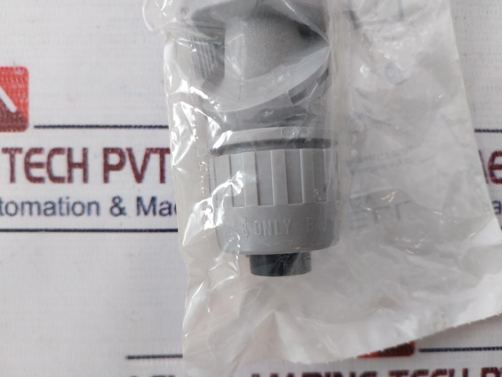 Lot of 8X Hubbell PS0509NGY Liquid-tight Flexible Conduit Connector