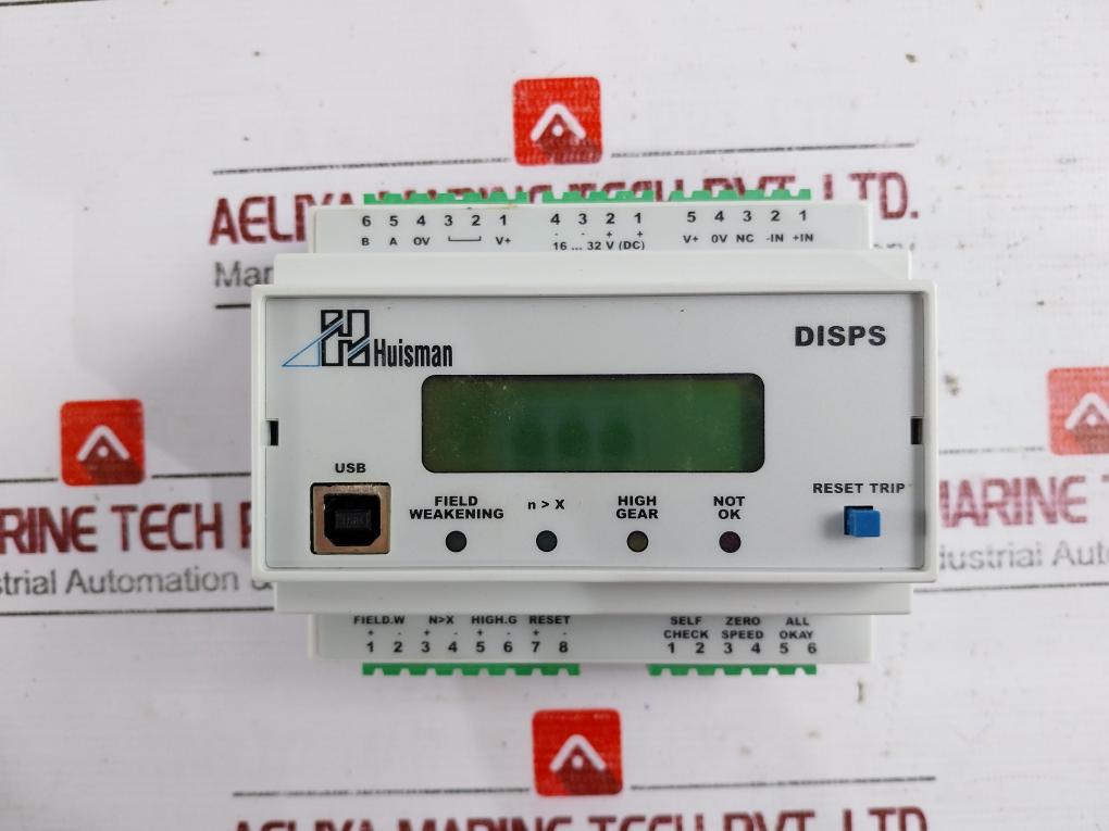 Huisman Disps Digital Interface and Protection System V3.00 16…32VDC