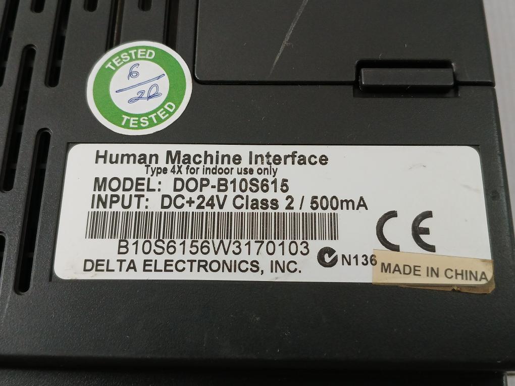 Human Machine Interface Dc+24V Dop-b10S615 Delta