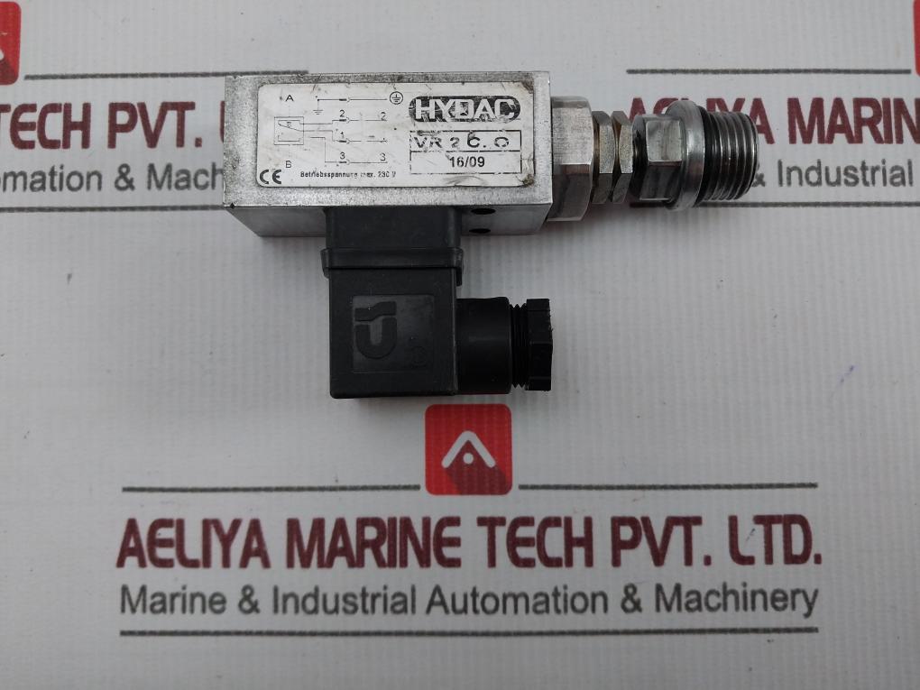Hydac Vr 2 C.O Filter Clogging Indicator 230V