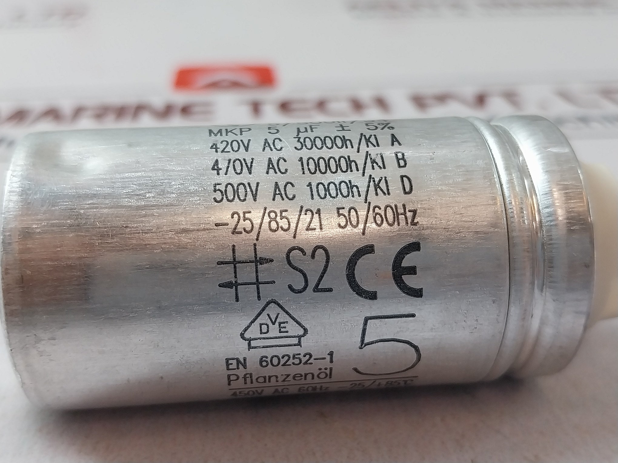 Hydra Mkp 5 ?F ±5% Operating Capacitor Dis0012400032