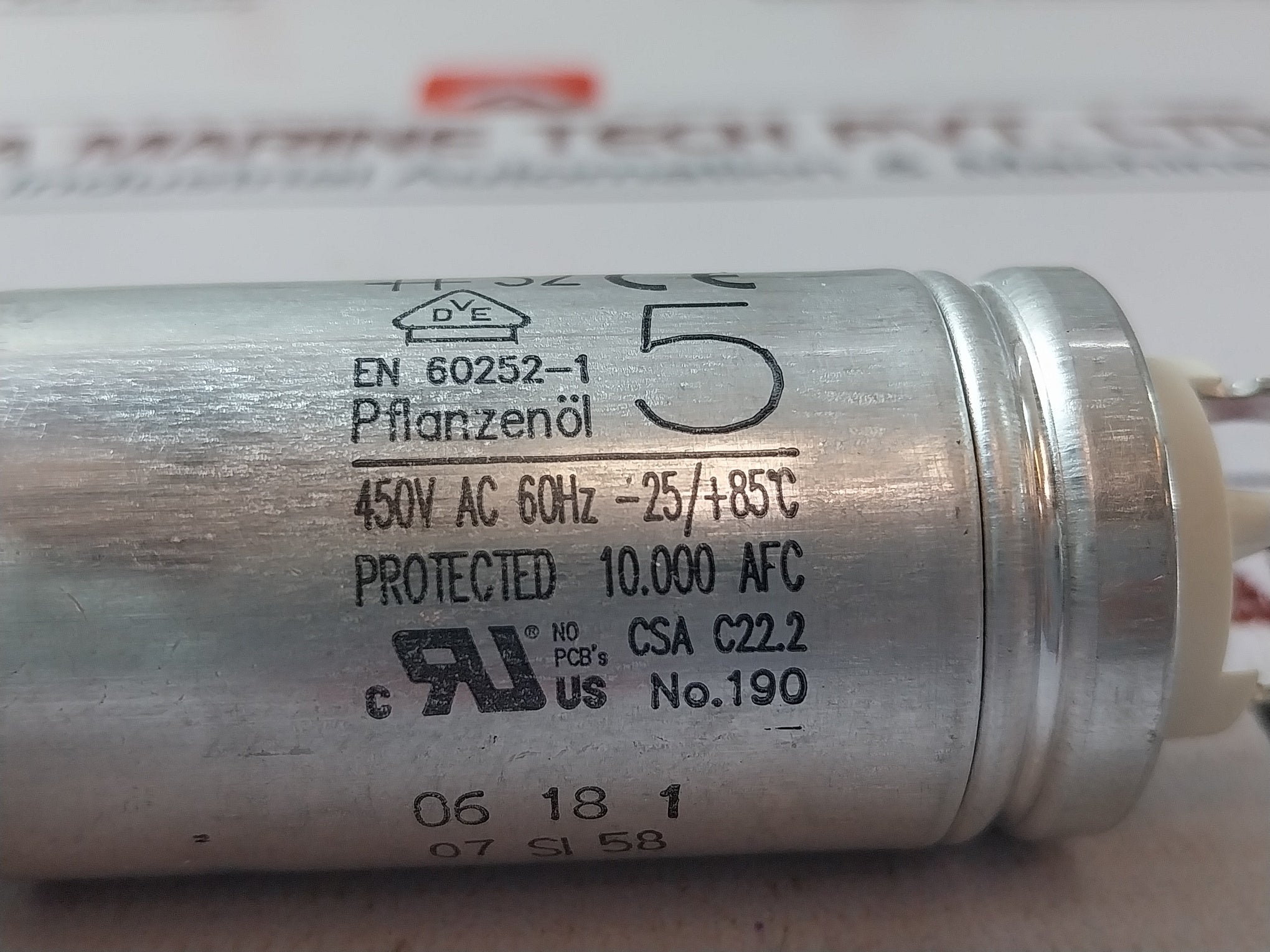 Hydra Mkp 5 ?F ±5% Operating Capacitor Dis0012400032