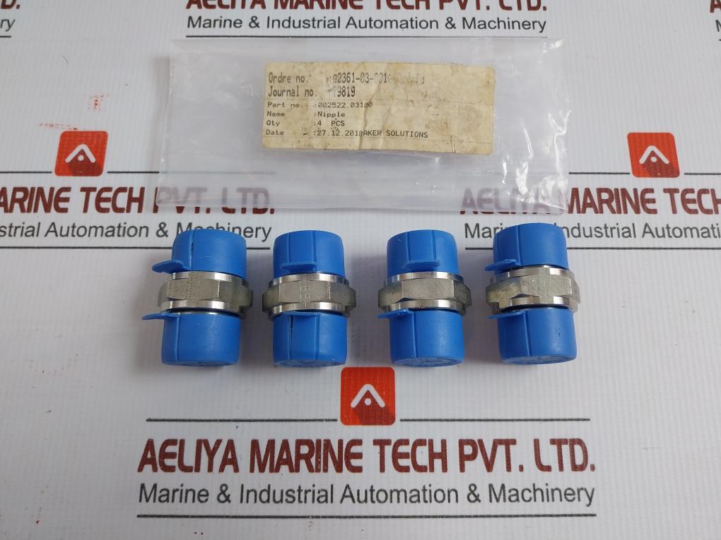 Hydraulic Hex Nipple 002522.03100 Alliance