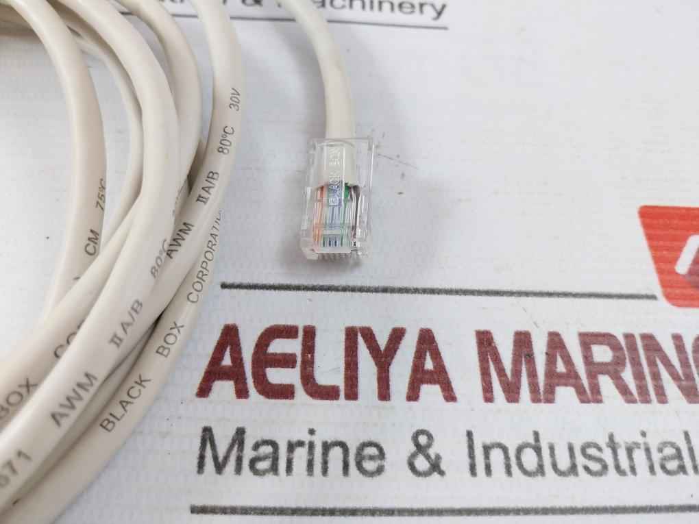Hydril 1930241-04 White Ethernet Cable 3 Meter 80°C 30V