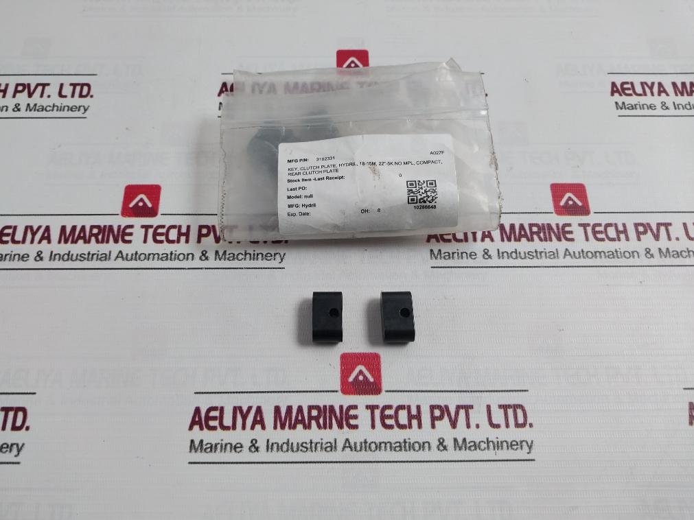 Hydril 3102331 Key Rear Clutch Plate Drilling Equipment 18-15M 22"-5K No Mpl