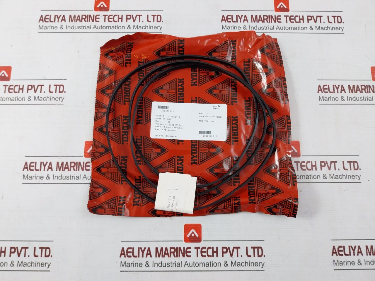 Hydril 3107830-1 Seal Ring Seat Kit O-ring 70 Duro 2 18-10M 15M Ram Rev.F