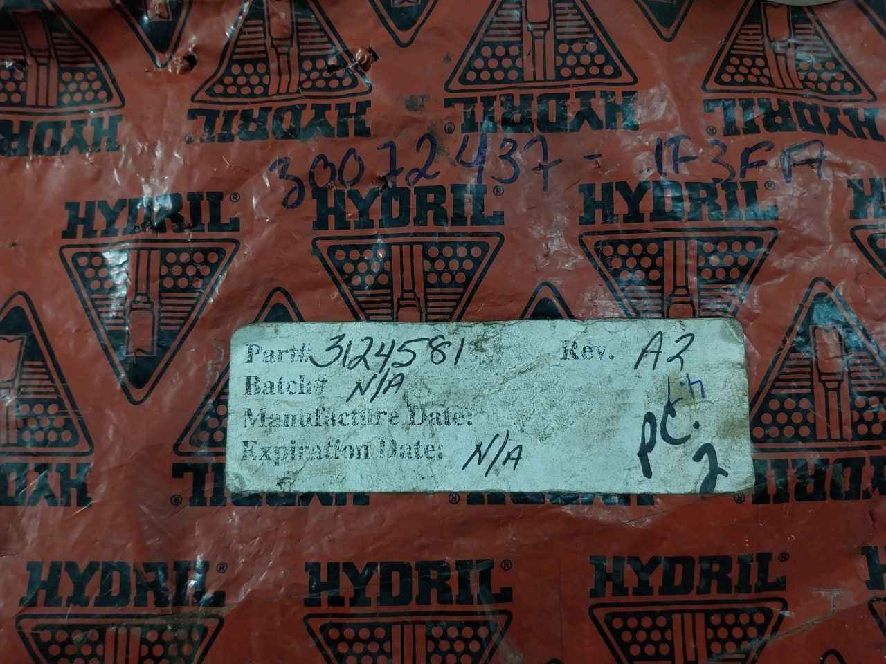 Hydril 3124581 Piston Seal Screw For Diverter Fs21X6 0-500