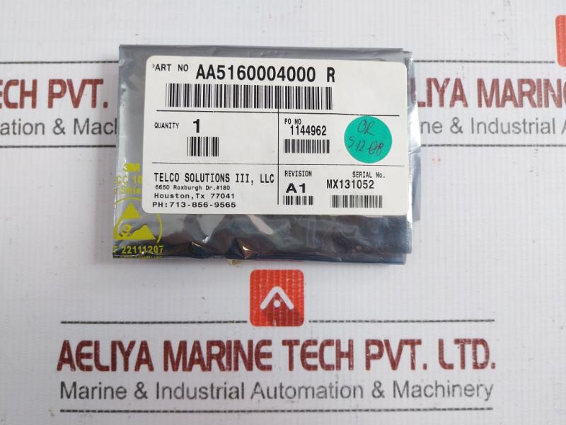 Hydril Aa5170004000 Flowmeter Preamp Pcb Card Aa5160004000