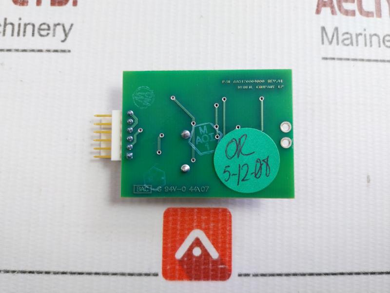 Hydril Aa5170004000 Flowmeter Preamp Pcb Card Aa5160004000
