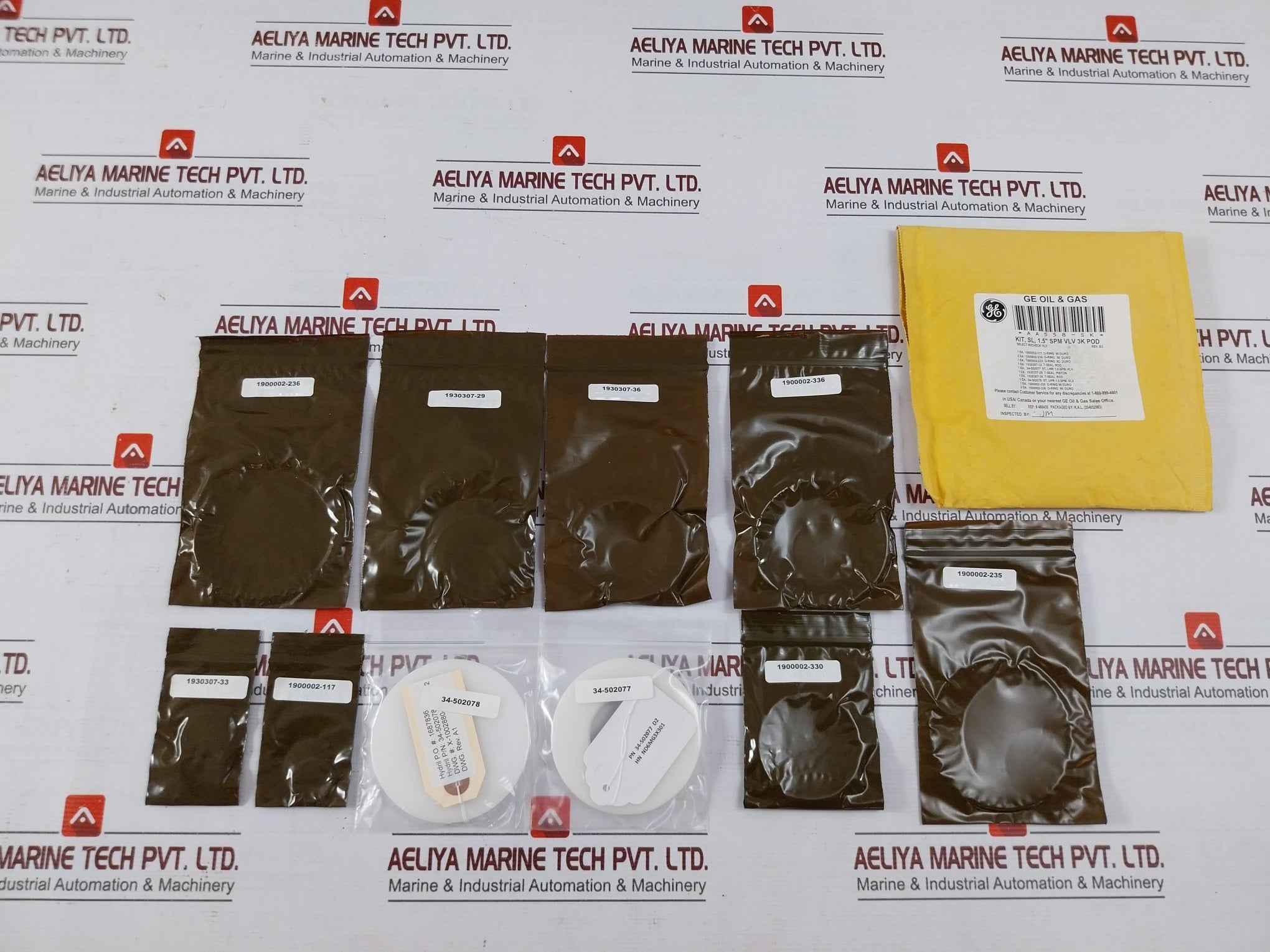 Hydril Aa558-sk Spm Valve Seal Kit Assy For 1.5" 3K Rev.C Rod .875