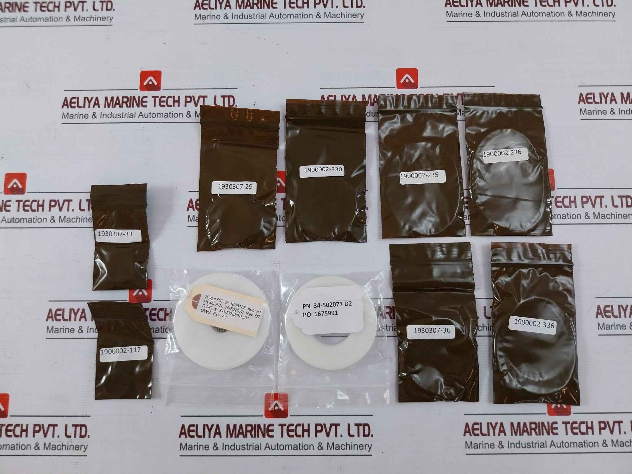 Hydril Aa558-sk Spm Valve Seal Kit Assy For 1.5" 3K Rev.C Rod .875