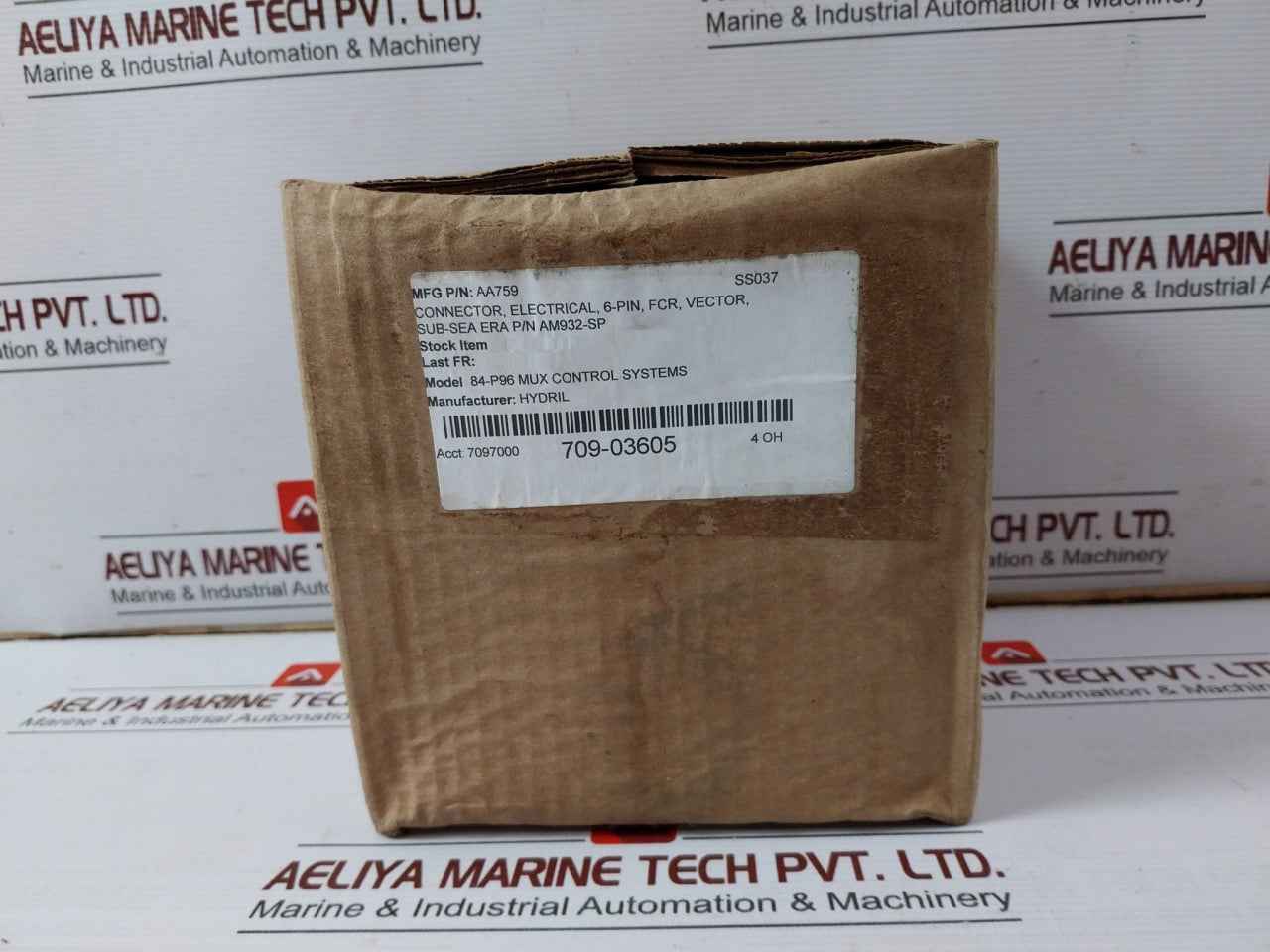 Hydril Aa759 Subsea Electrical Connector Kit 6-pin Am932-sp, Gtb015372