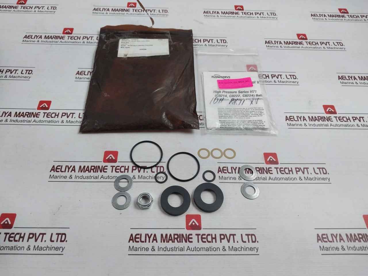 Hydril Ad258-rk Repair Kit For Ball Valve Rev.A1 84-p96 Mux Control Systems Ss029