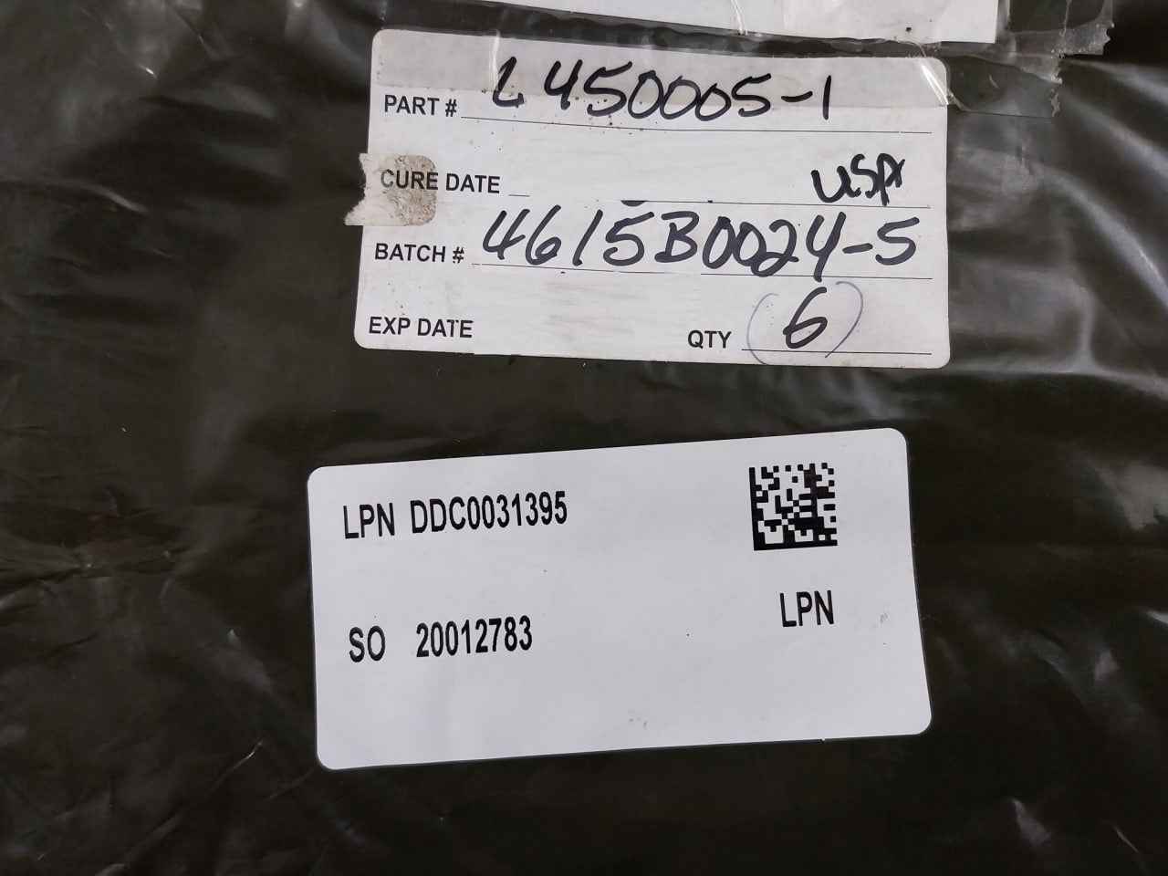 Hydril L450005-1 B-style Polypak Seal– 10.25” Od X 9.75” Id X 0.25” Cs Ss007