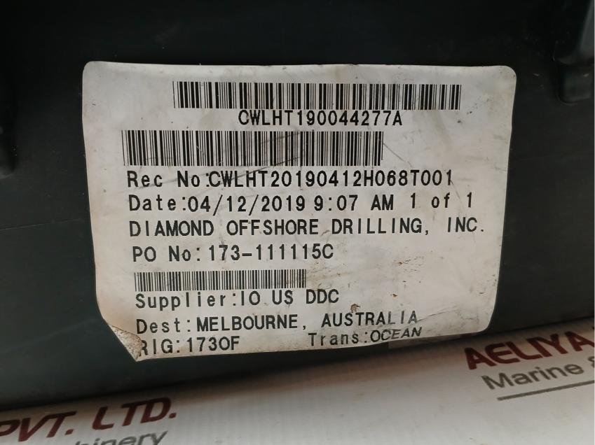 Hydril 20-504048 1.5" 3K Spm Nc Sl Valve Repair Kit 18 3/4 15M Mpl Ram Bop