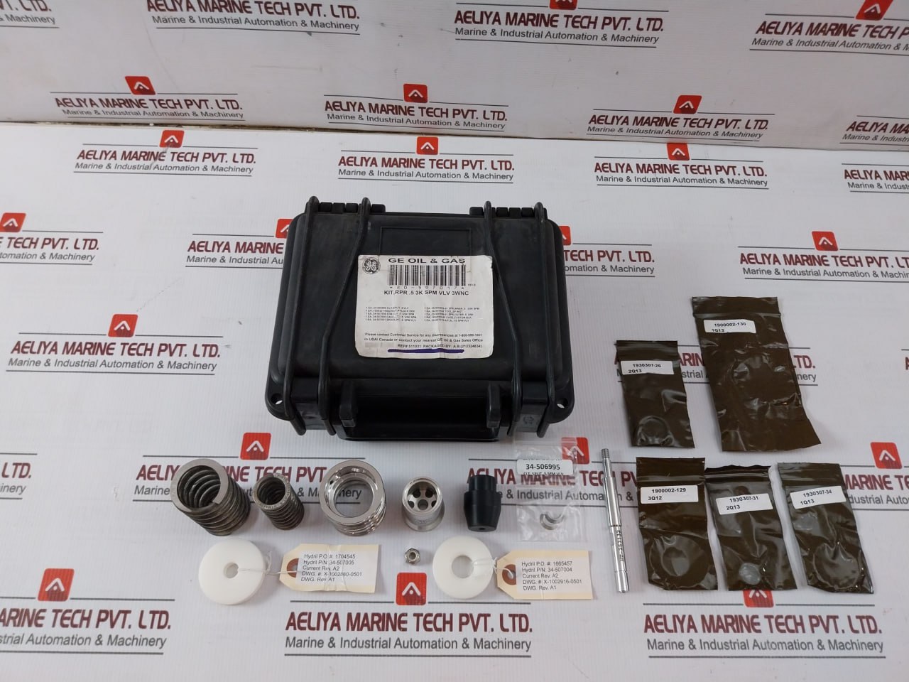 Hydril 20-507017 Gen-ii Mux External Repair Kit – 0.5" 3K Spm Valve Rev B