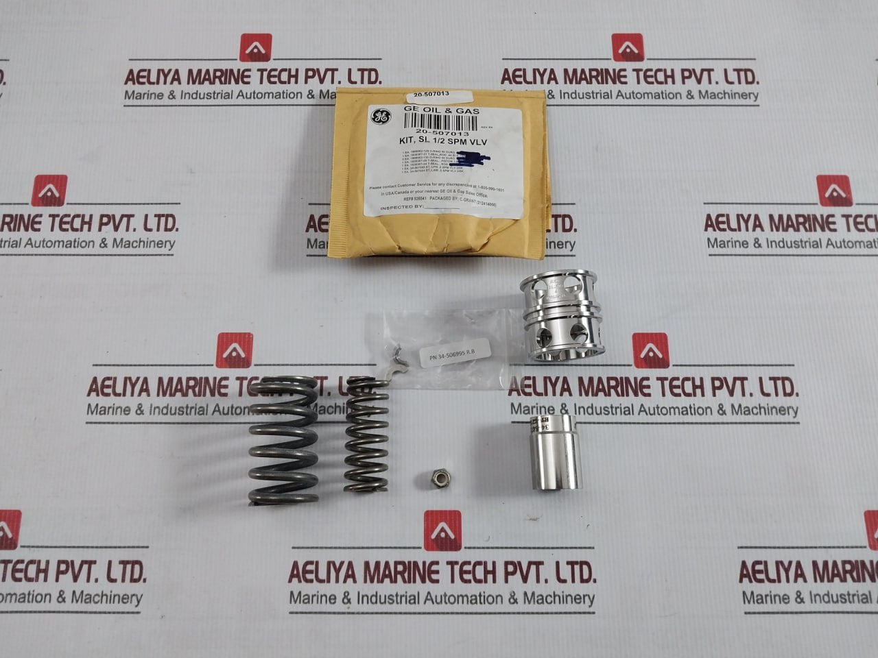 Hydril 20-507022 Repair Kit 1/2" Spm 3-way No Rev C 35-506996-01-b