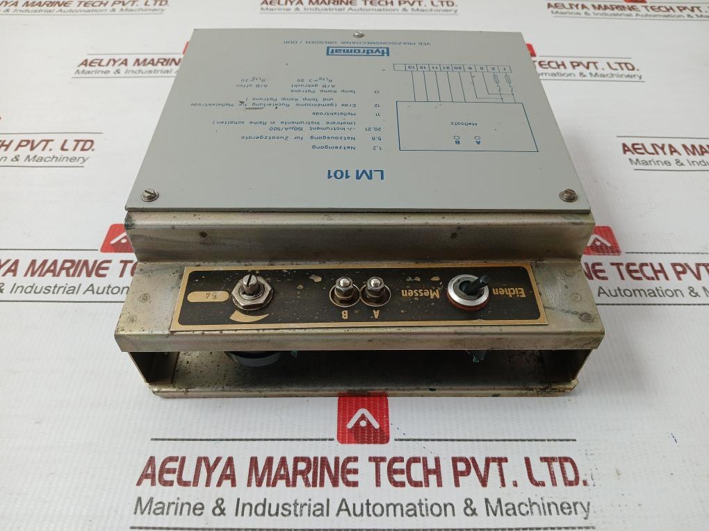 Hydromat-Measuring-Unit-3-9-Ohm-Bv877-01001-Lm-101-4