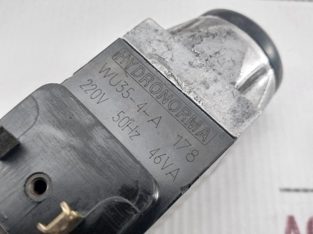 Hydronorma Wu35-4-a Solenoid Coil Vavle 220V/50Hz