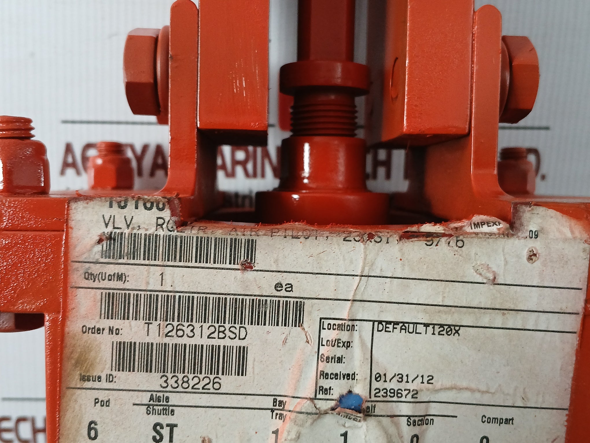 Hydroplex Hr-20P-hp Pressure Regulator 30000 Psi 1016050