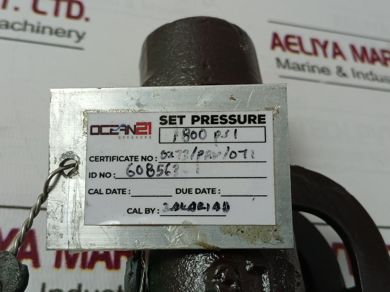 Hydroseal 1.Bv0Lf/E5 Relief Valve 1800Psig Wcb Ifa 37P L16 Sb2A