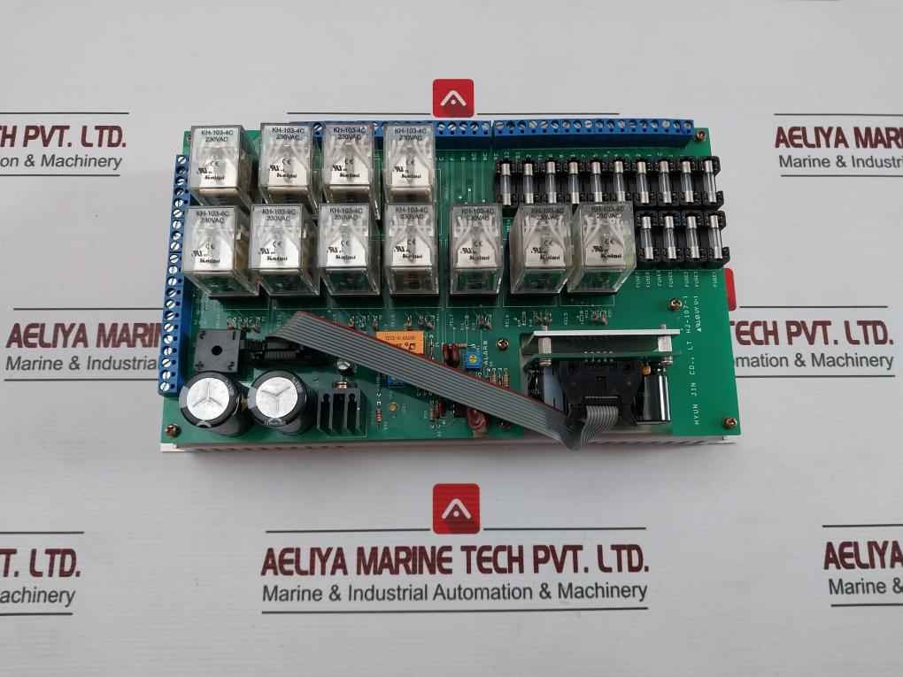 Hyun Jin Hj-107-1 Signal Light Column Pcb Card Module