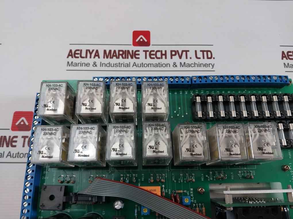 Hyun Jin Hj-107-1 Signal Light Column Pcb Card Module