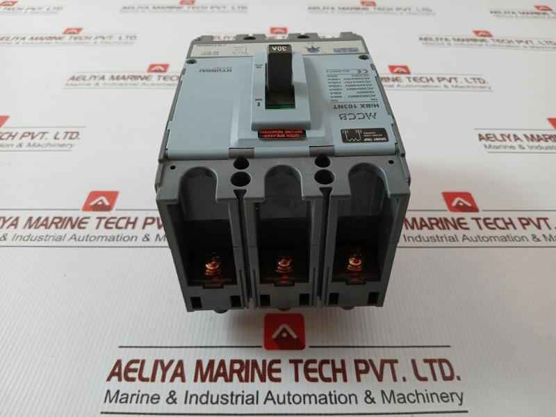 Hyundai 100Af 3P 50/60Hz Molded Case Circuit Breaker Hibx 103Nt