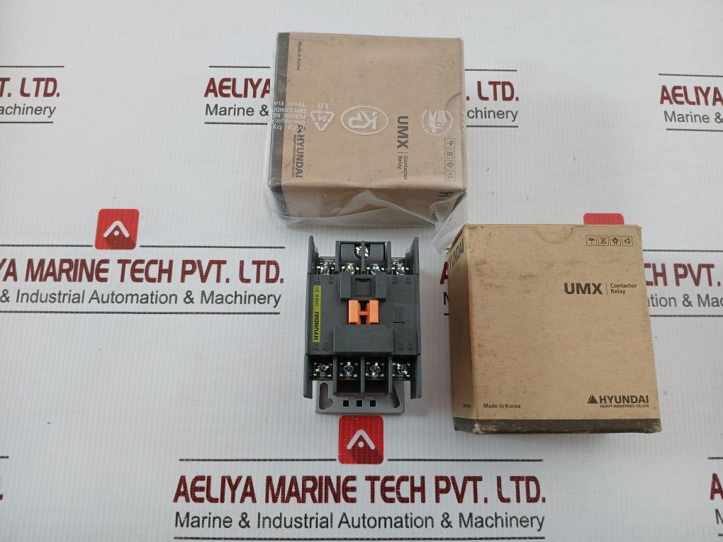 Hyundai 200V-220V 60Hz Auxiliary Relay Umx 31