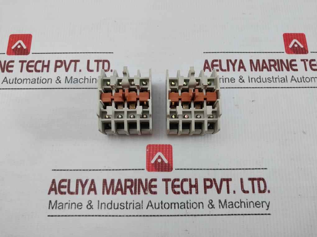 Hyundai 4-pole Auxiliary Contact Block 690V Ac Hiab 22