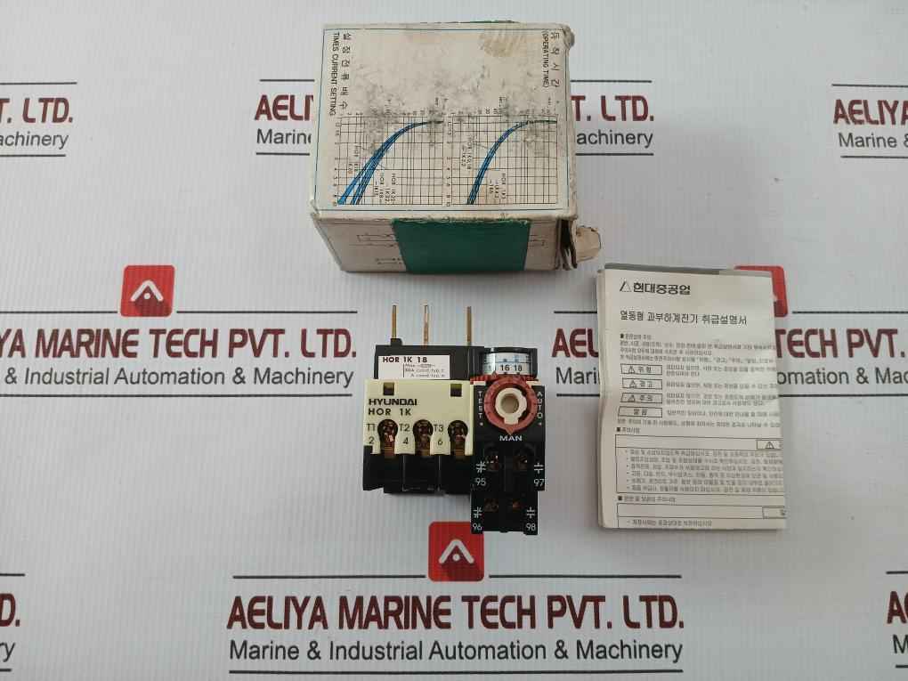 Hyundai 660V/5A Thermal Overload Relay Hor 1K 18