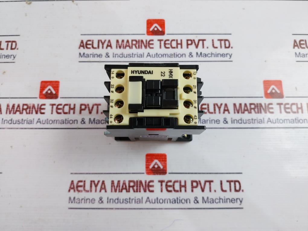 Hyundai Heavy Industries Hmx 22 Auxiliary Control Relay 200…220V 50Hz 60Hz