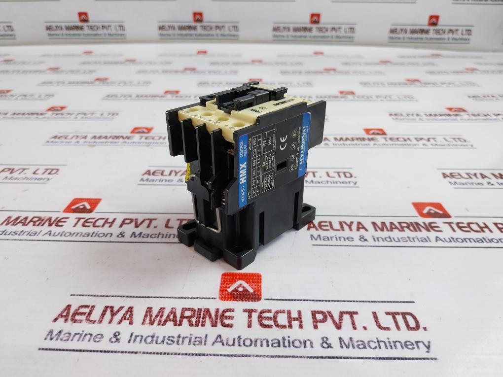 Hyundai Heavy Industries Hmx 22 Auxiliary Control Relay 200…220V 50Hz 60Hz