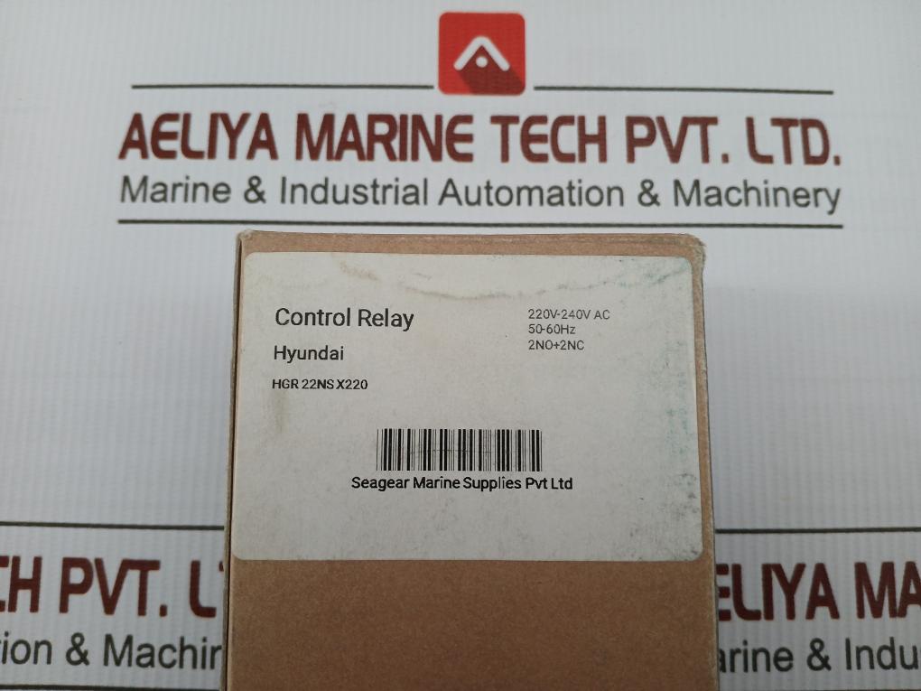 Hgr 22Ns X220 Auxiliary Control Relay Hyundai 16A