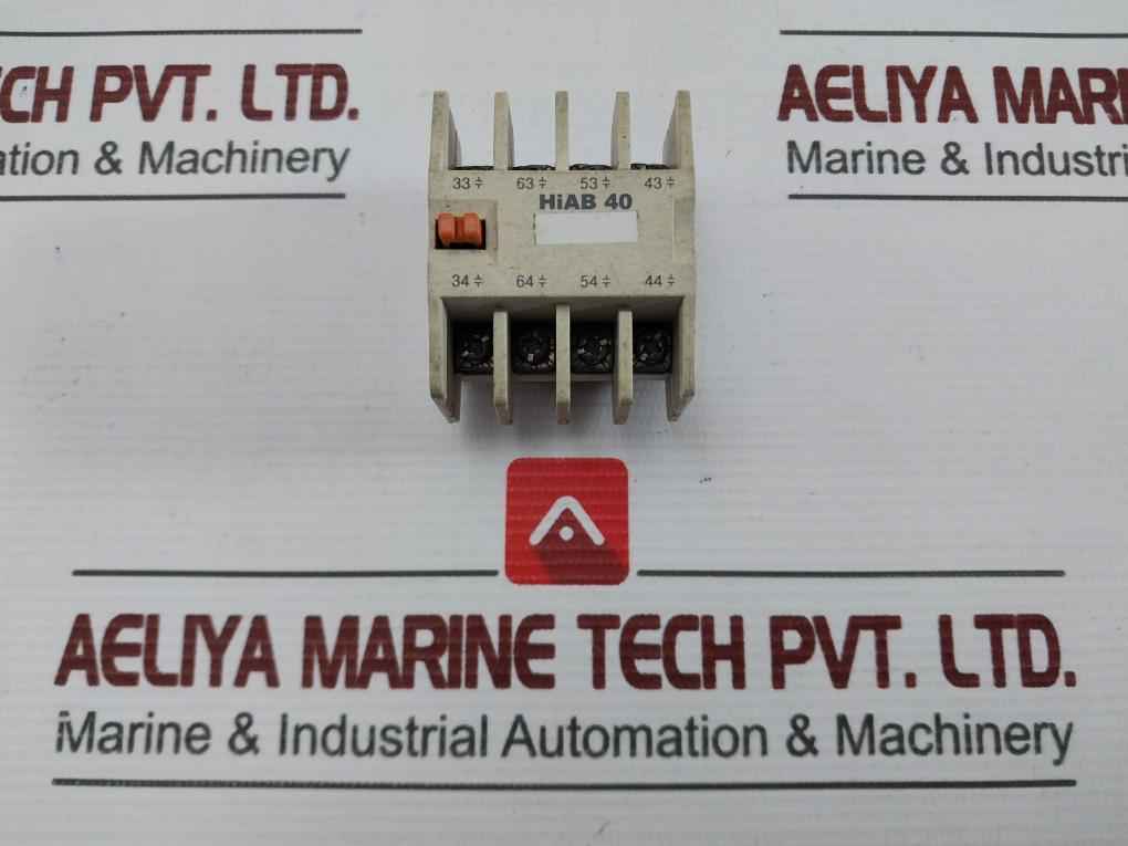 Hyundai Hiab 40 Auxiliary Contact Block