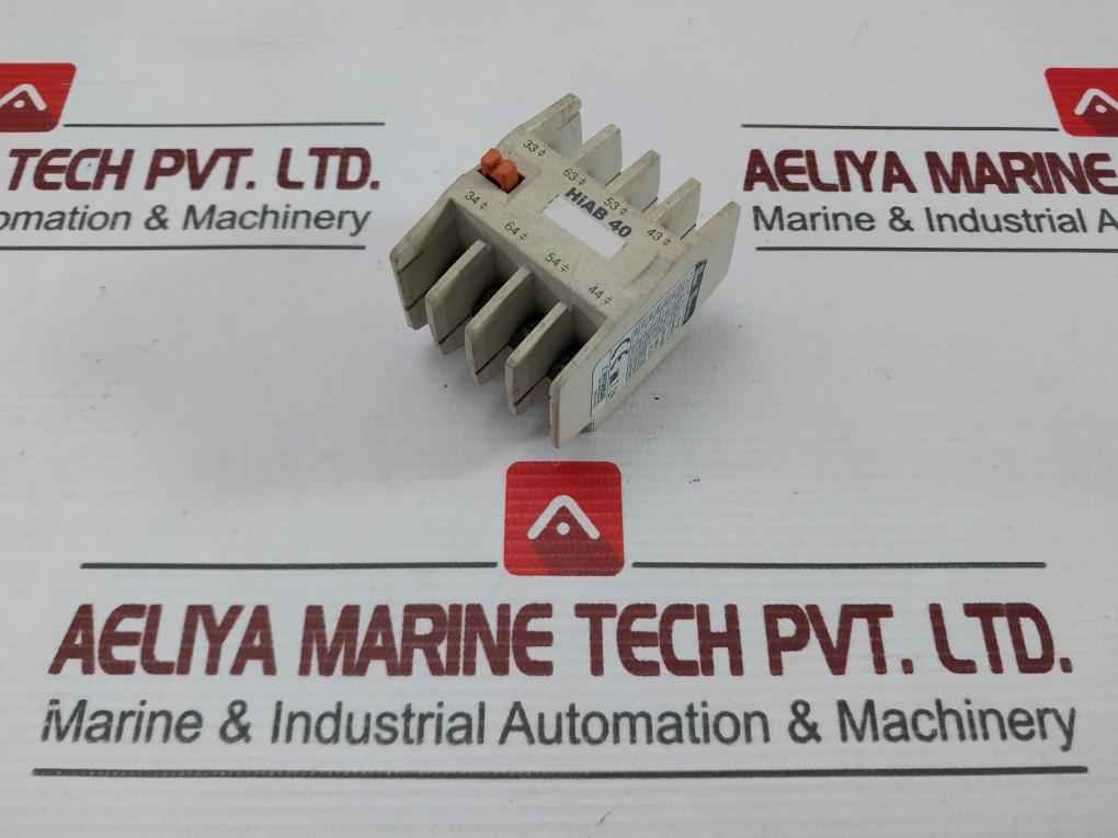 Hyundai Hiab 40 Auxiliary Contact Block