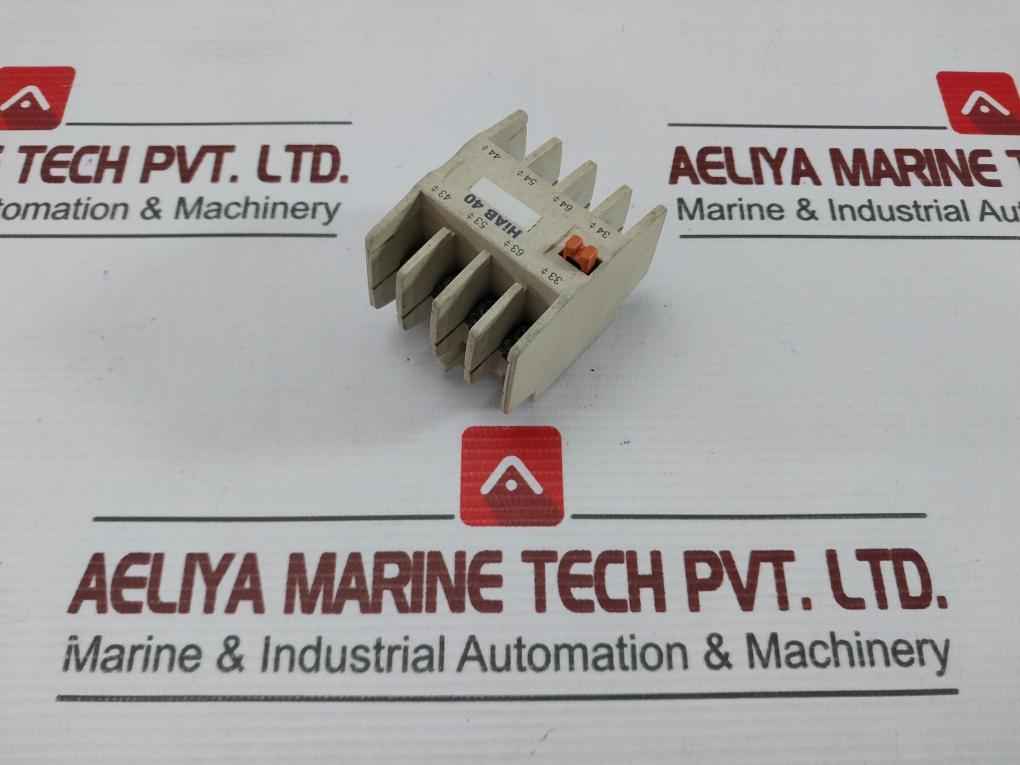 Hyundai Hiab 40 Auxiliary Contact Block
