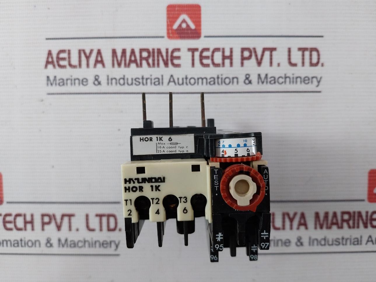 Hyundai Hor 1K 6 Thermal Overcurrent Relay Ac11 380V