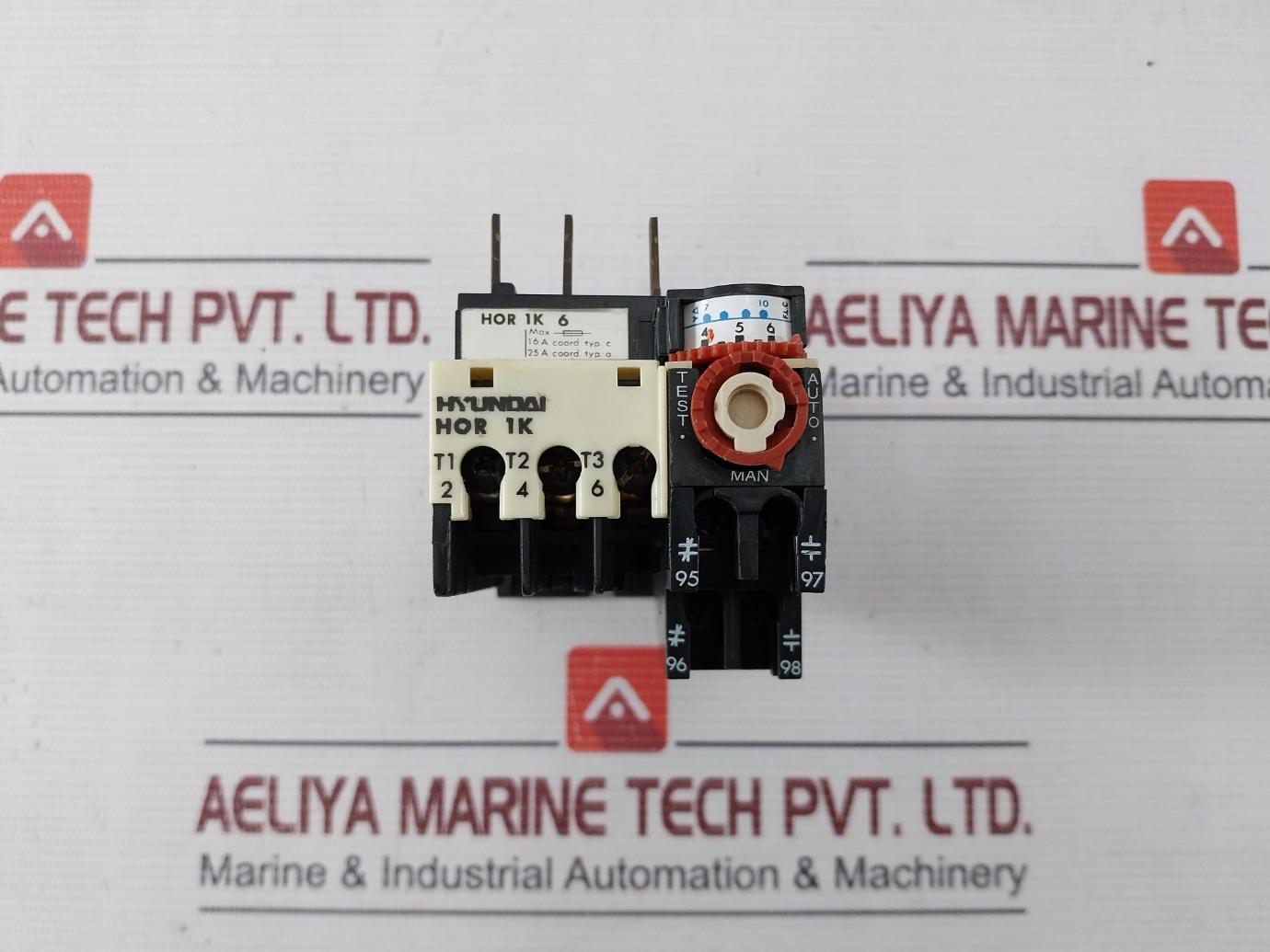 Hyundai Hor 1K 6 Thermal Overcurrent Relay Ac11 380V