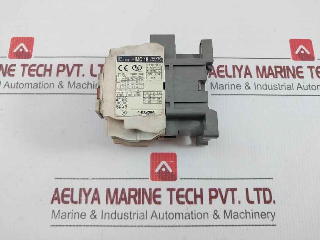 Hyundai Magnetic Contactor Himc 18 50/60Hz