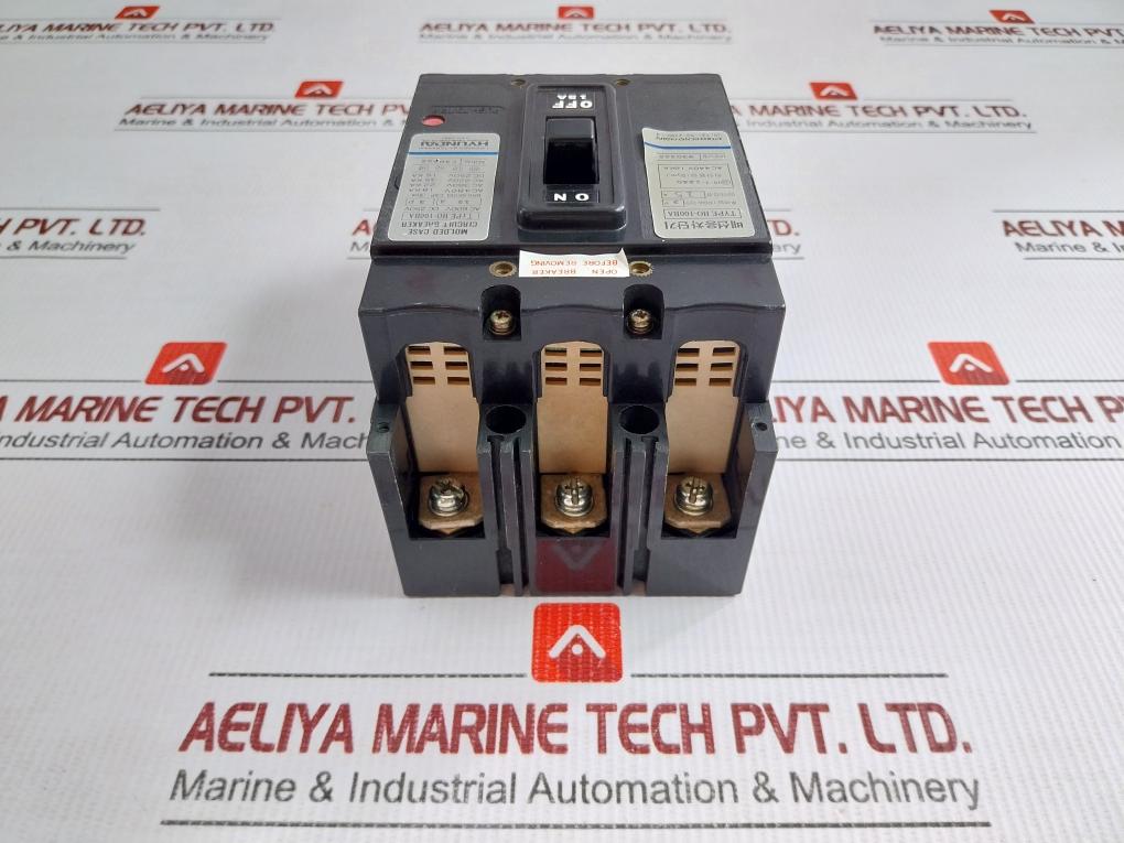 Hyundai Molded Case Circuit Breaker 15A Ho-100Ba