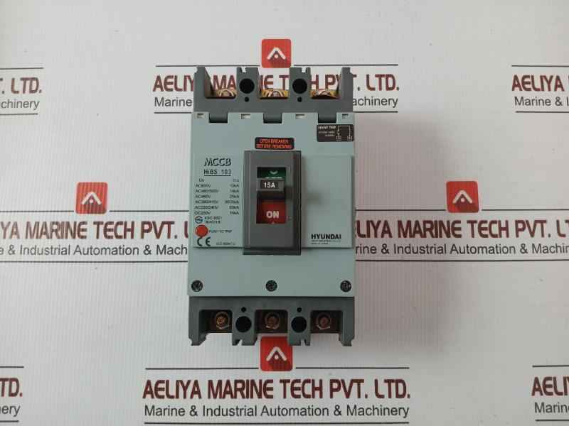 Hyundai Molded Case Circuit Breaker Ac200V-480V 50/60Hz Hibs 103