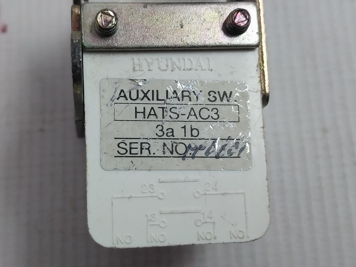 Hyundai Hats-ac3 Auxiliary Switch 3A 1B