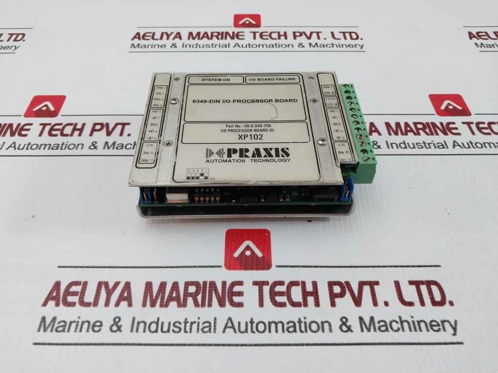 I/O Processor Module 24Vdc Praxis Automation 98.6.049.706