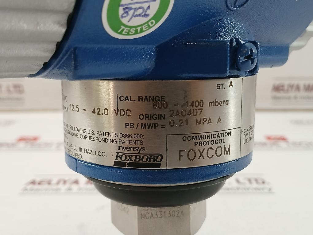 Iap10-D20c1f-M2l1-Pressure-Transmitter-Brand-Foxboro-12-5-42-0-Vdc-0-21-Mpa-A-13