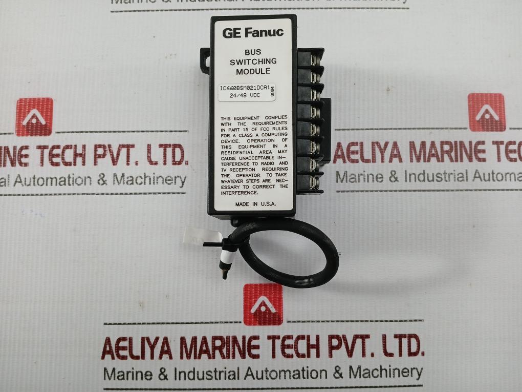Ic660Bsm021Dca1-Bus-Switching-Module-24-48Vdc-Ge-Fanuc-208068-1