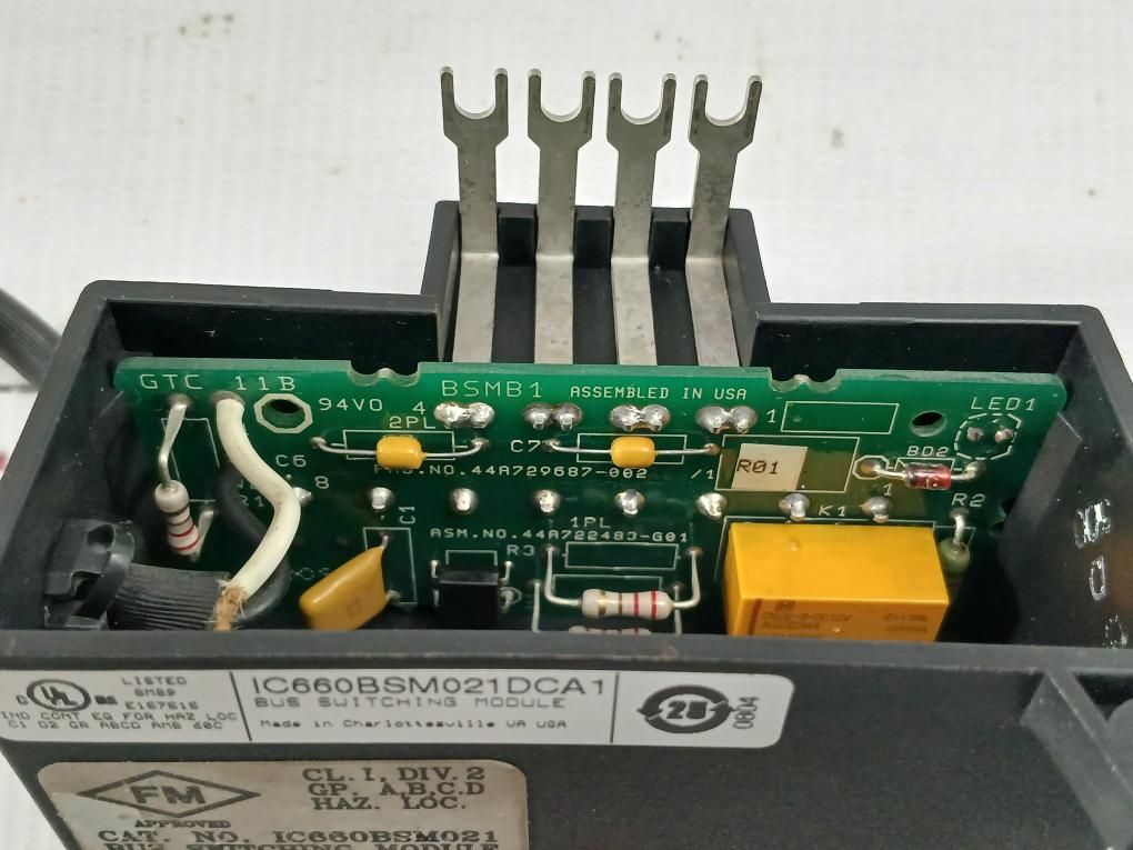 Ic660Bsm021Dca1-Bus-Switching-Module-24-48Vdc-Ge-Fanuc-208068-12
