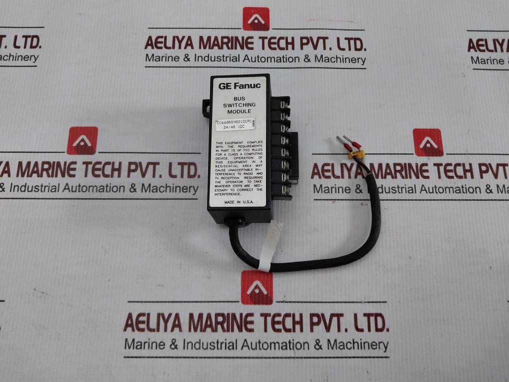 Ic660Bsm021Dca1-Bus-Switching-Module-44A729687-24-48-Vdc-Ge-Fanuc-208767-1
